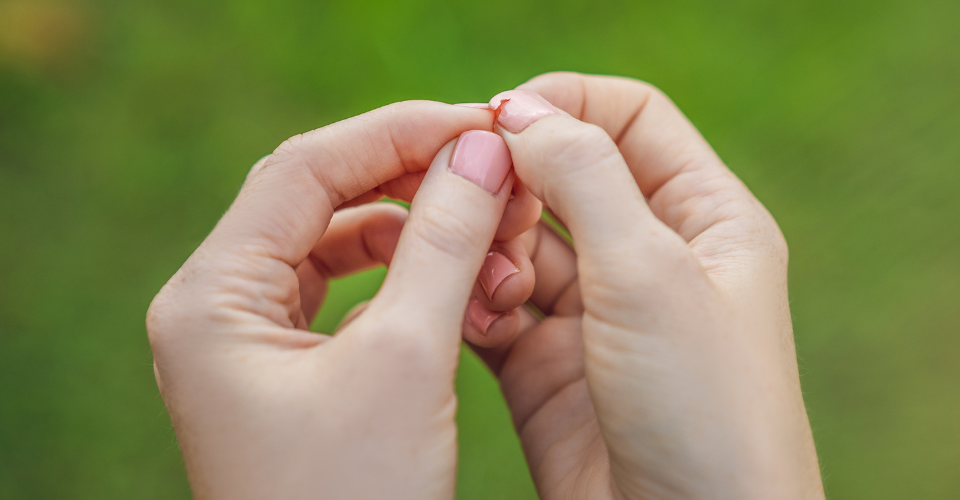 how your long nails can be broken