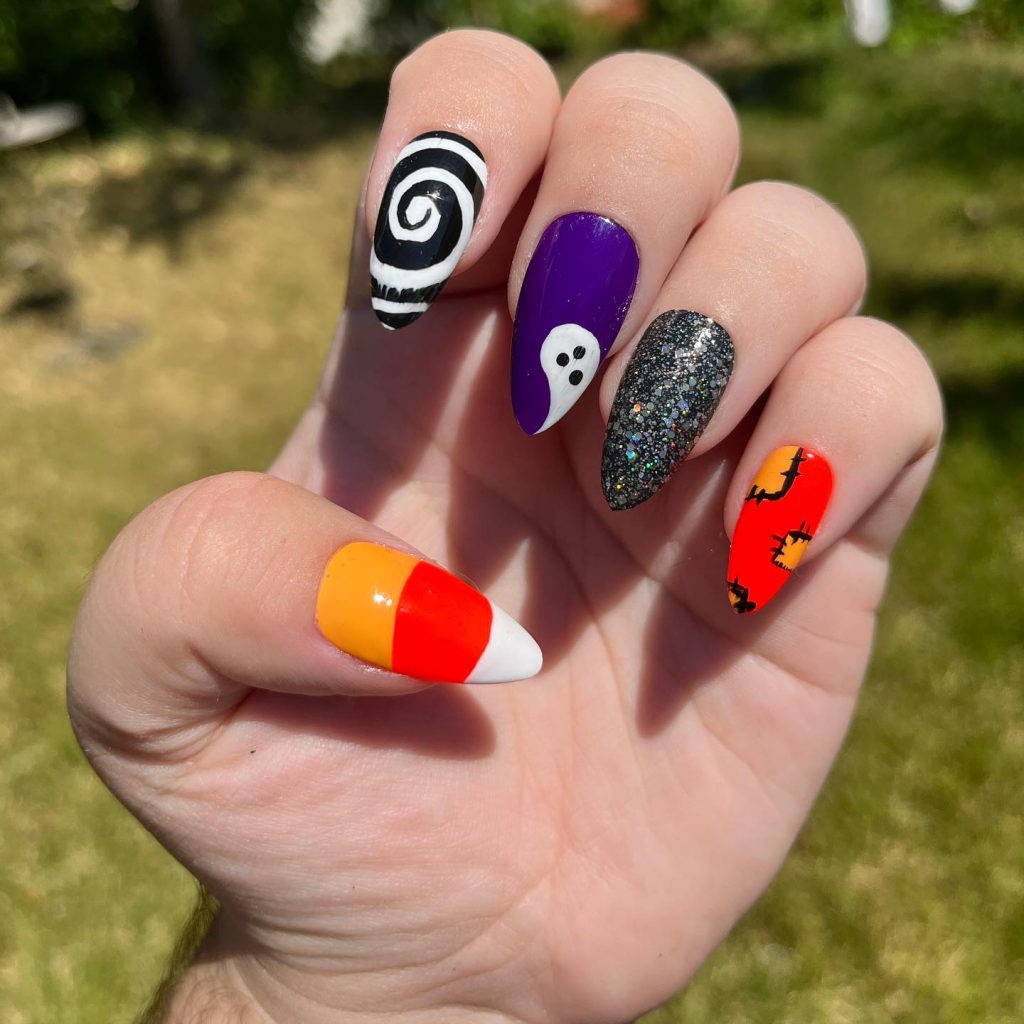 Halloween Nail Art