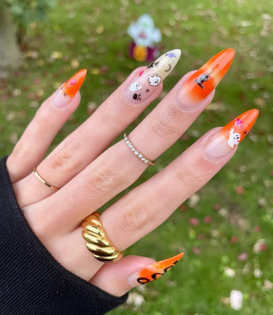 Halloween Nail Art