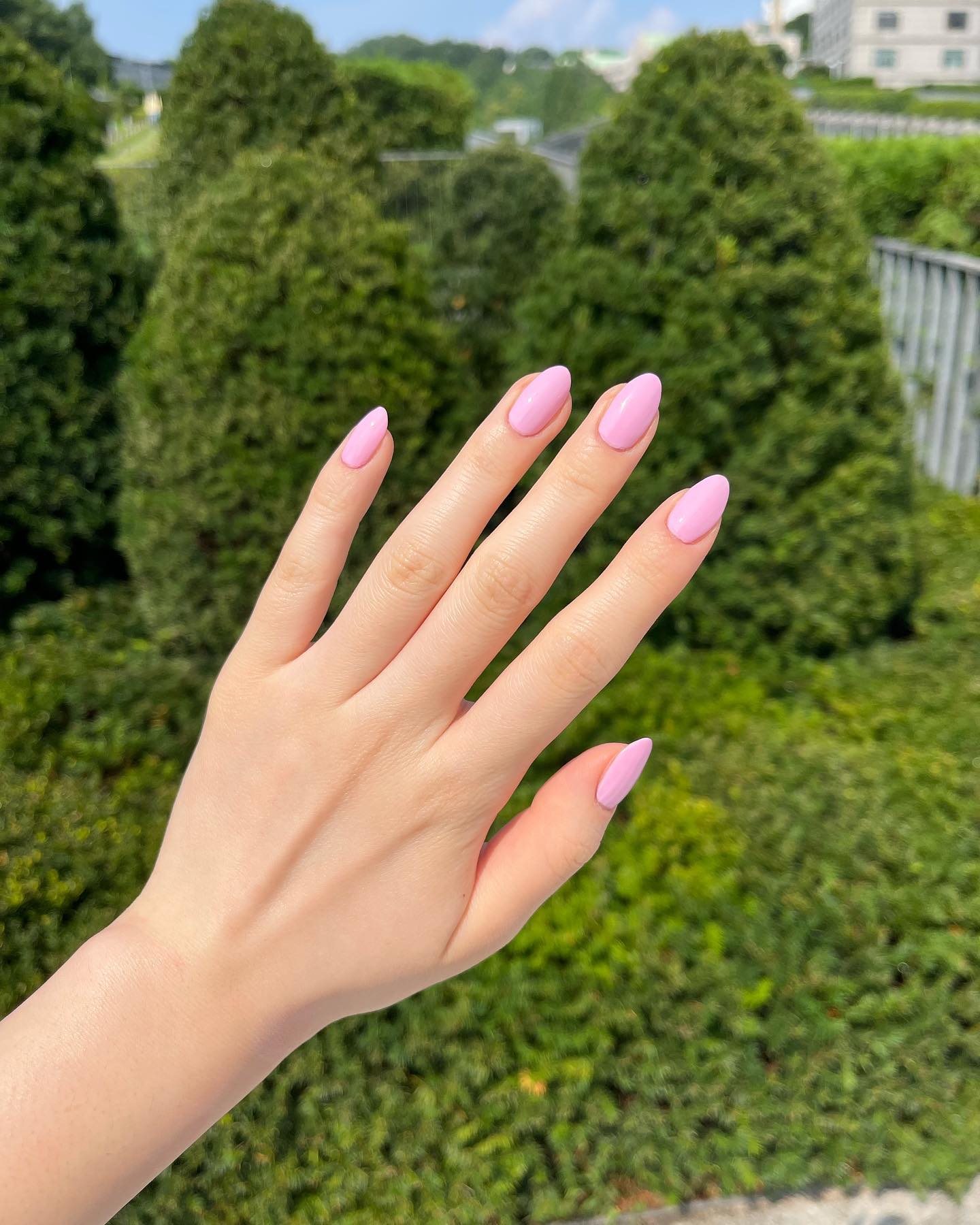 Pink Nail Art