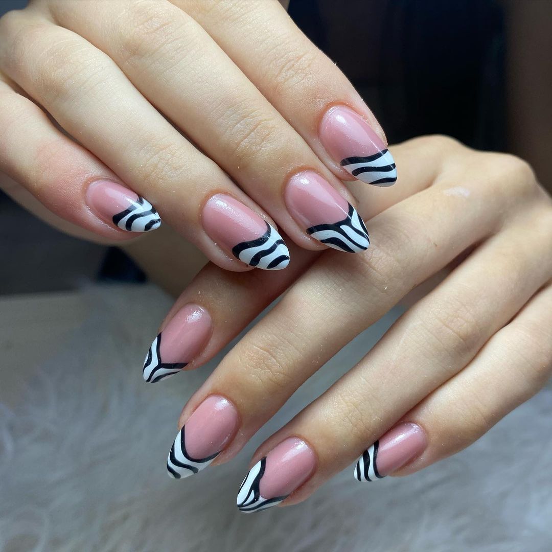 Pink Nail Art