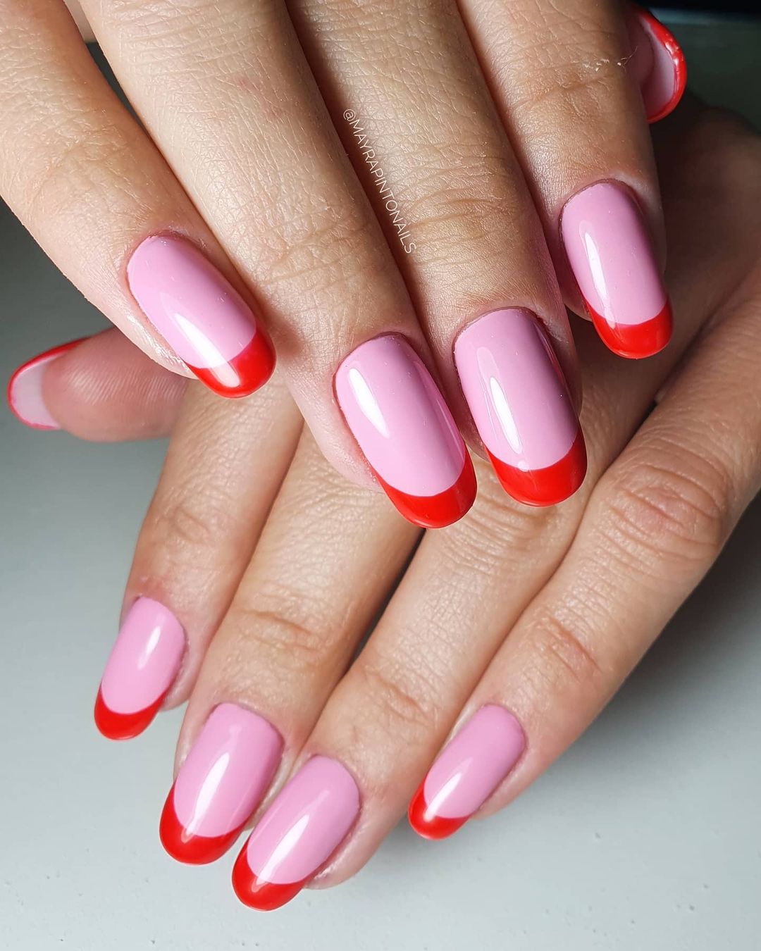 Pink Nail Art