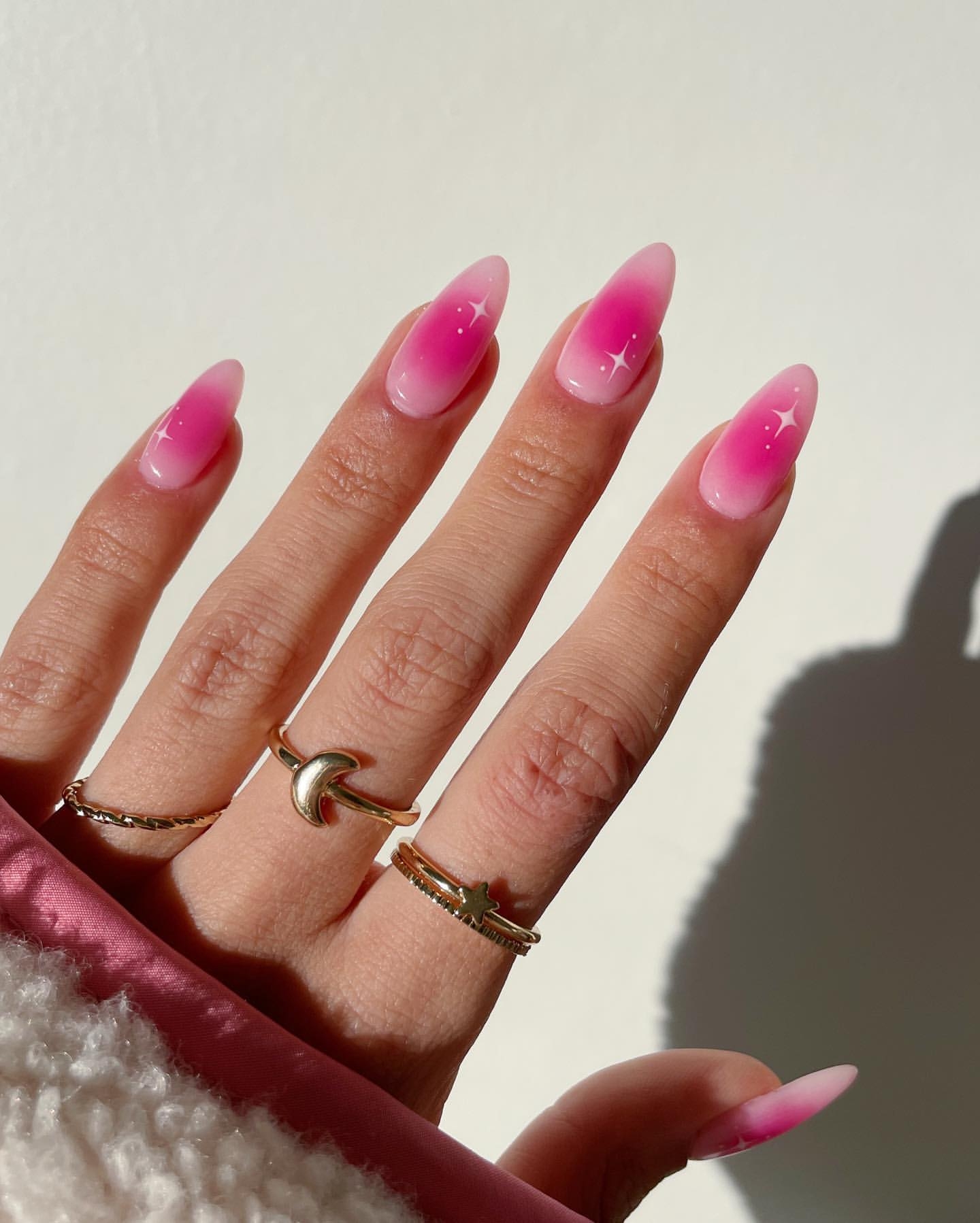 Pink Nail Art