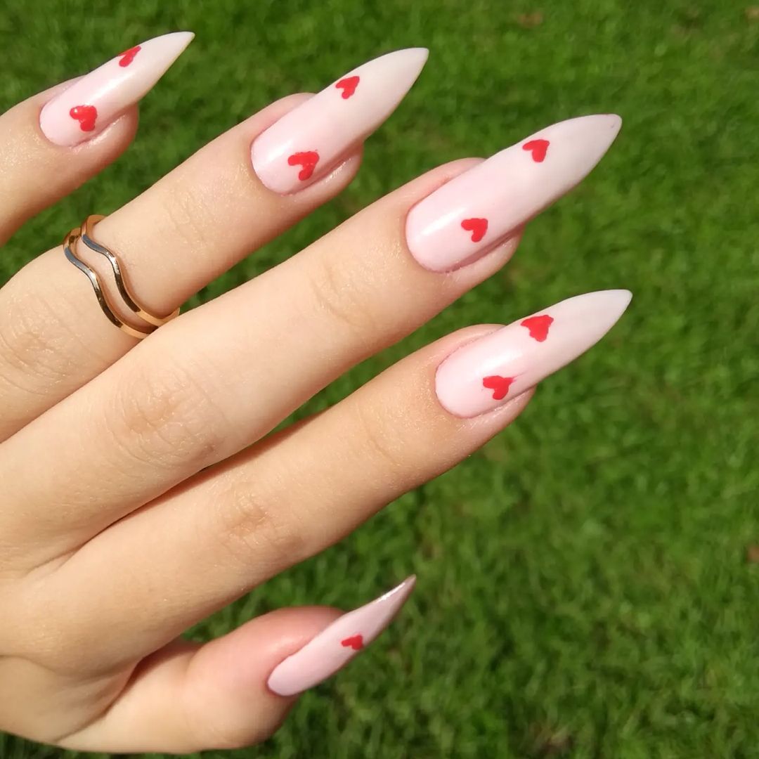 Valentine's Day Nail Art