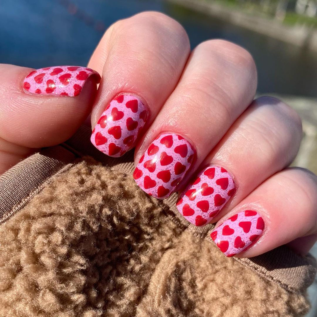 Valentine's Day Nail Art