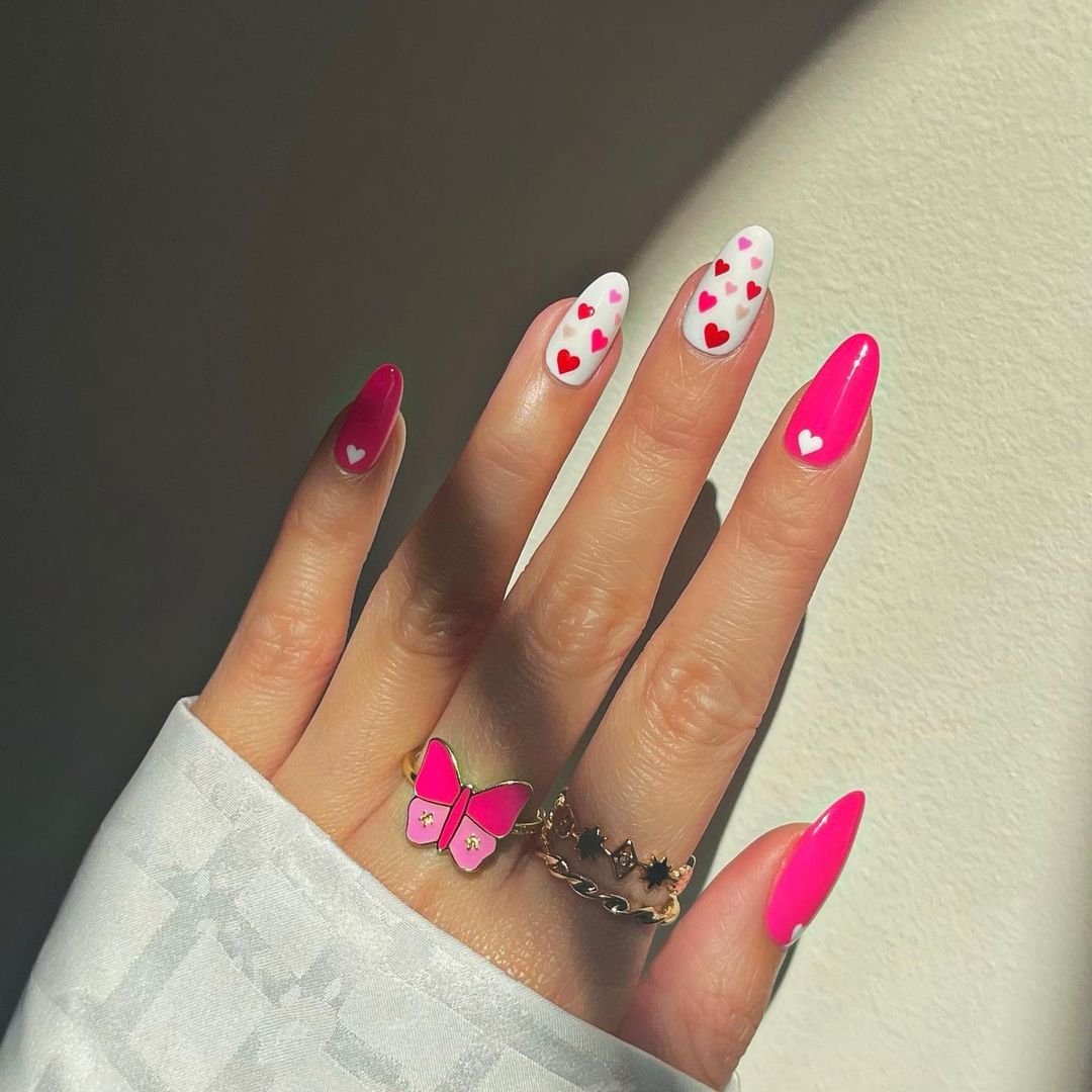 Valentine's Day Nail Art