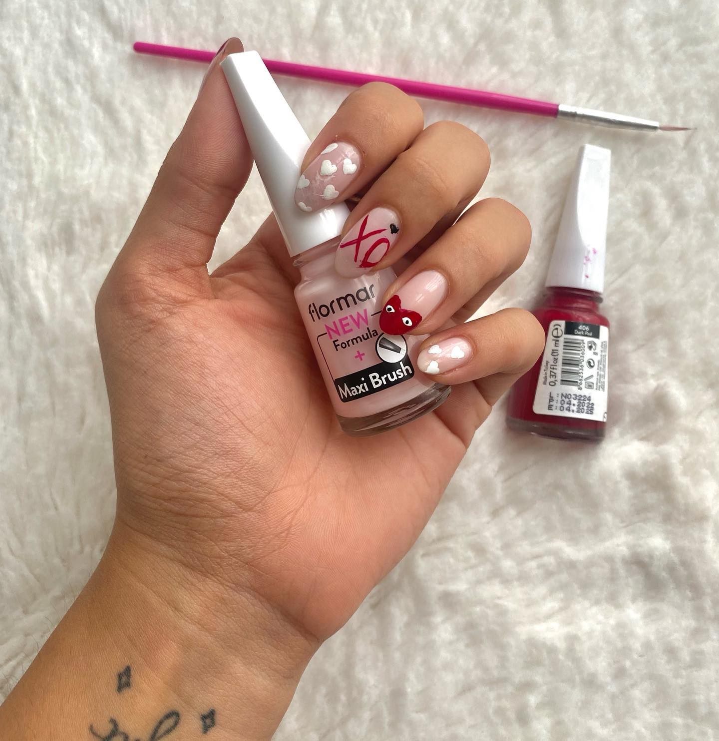 Valentine's Day Nail Art