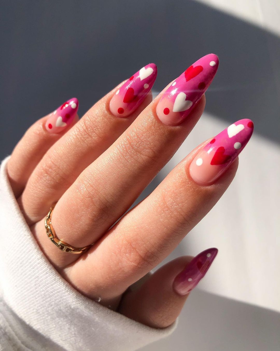 Valentine's Day Nail Art