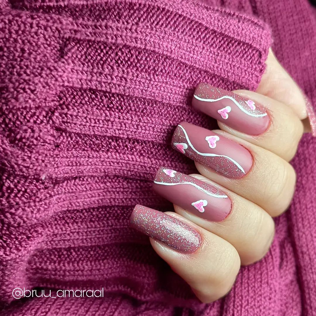 Valentine's Day Nail Art