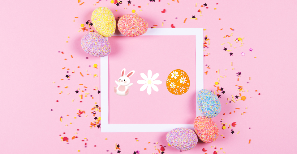 easter nail stickers