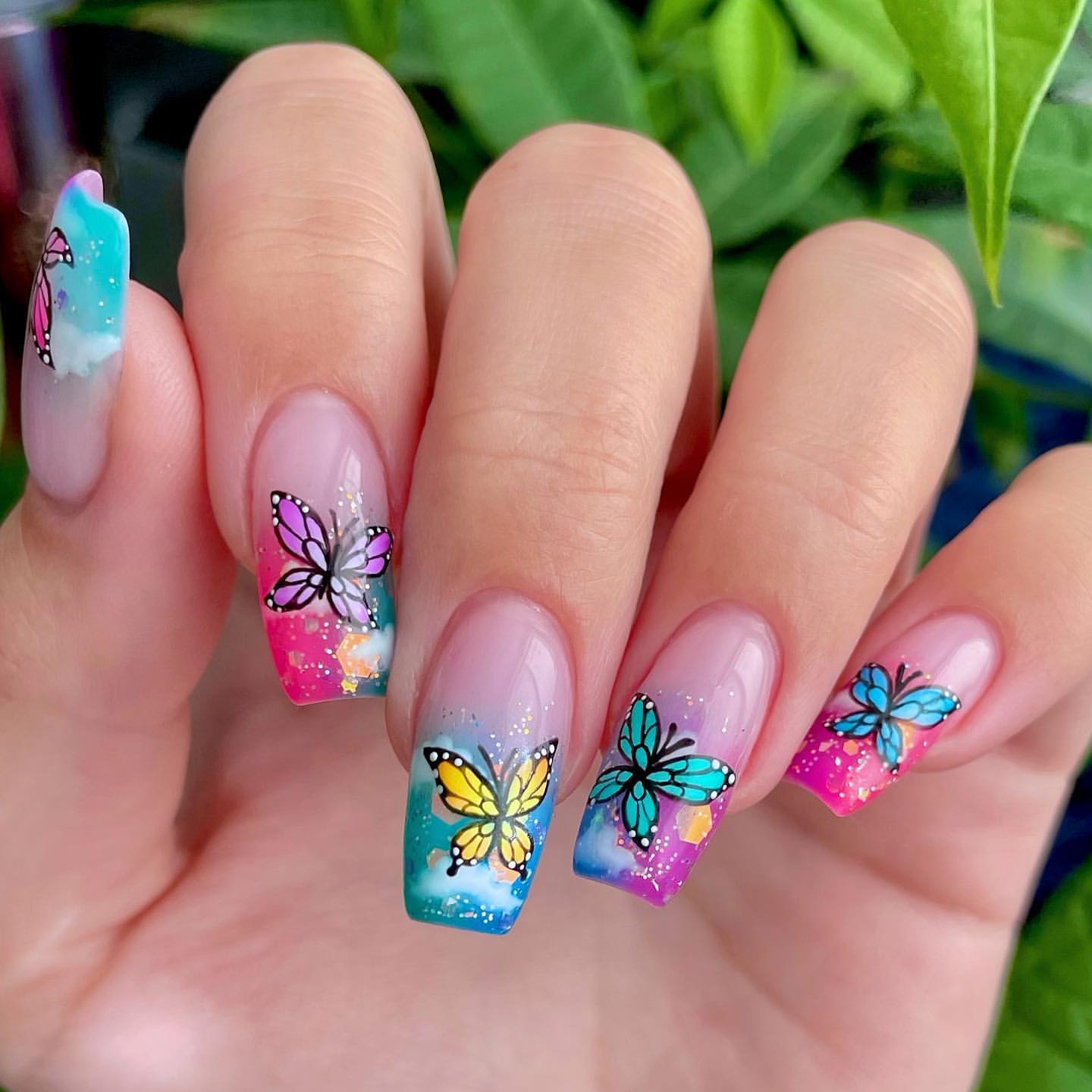 Butterfly Nail Art