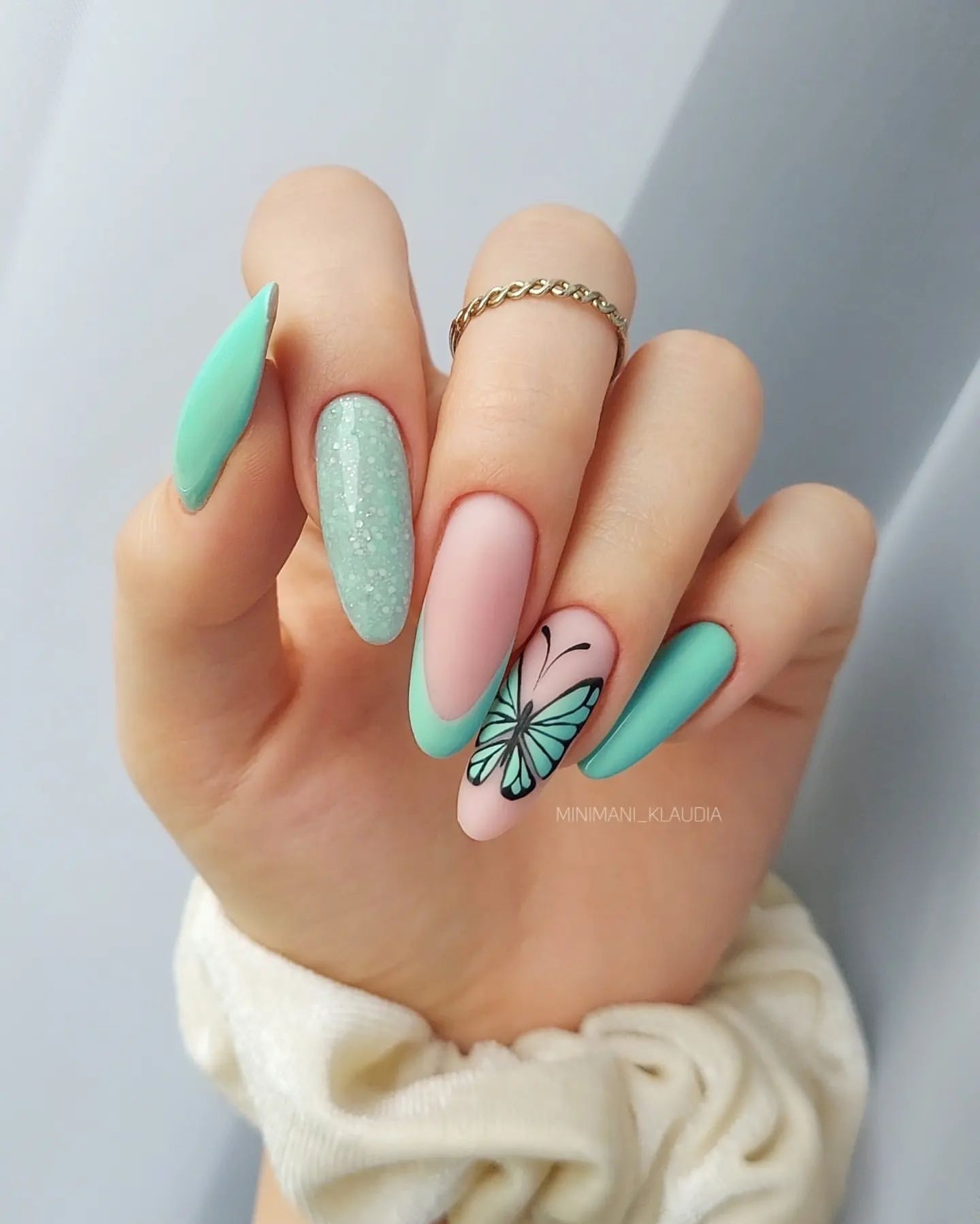 Butterfly Nail Art