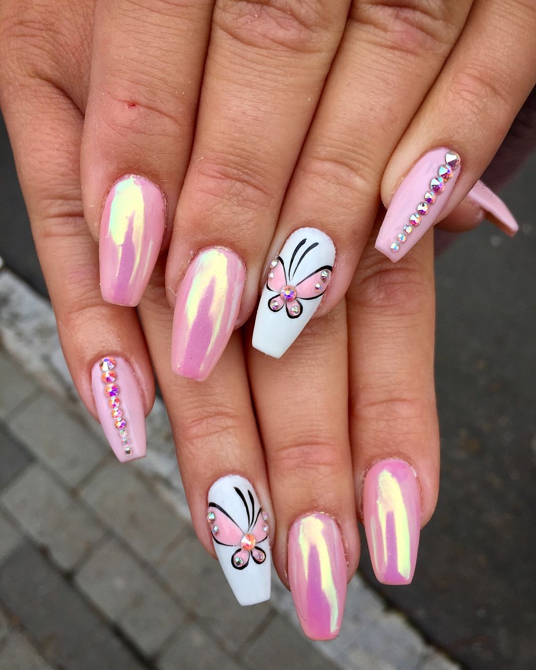 Butterfly Nail Art