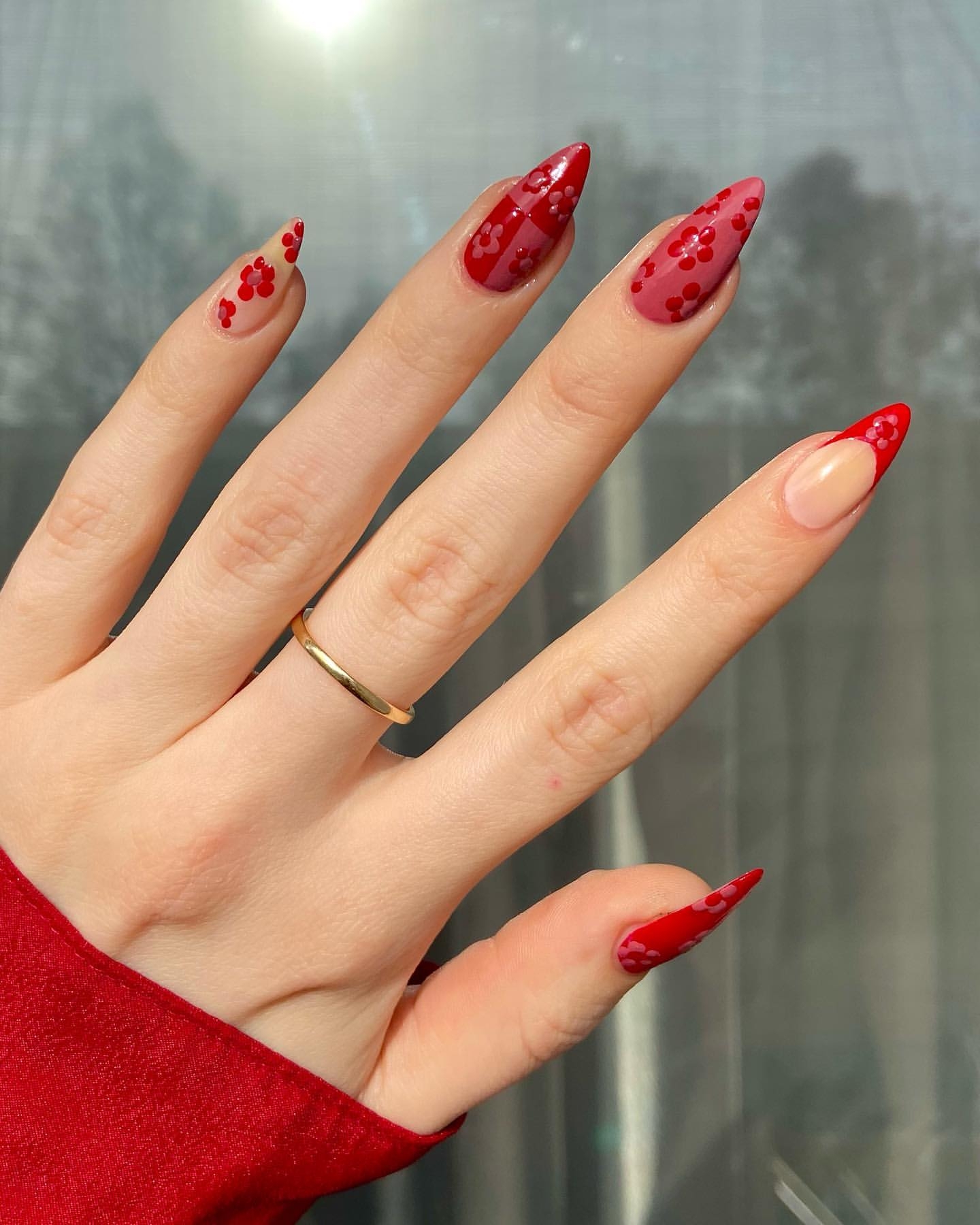 Red Nail Art