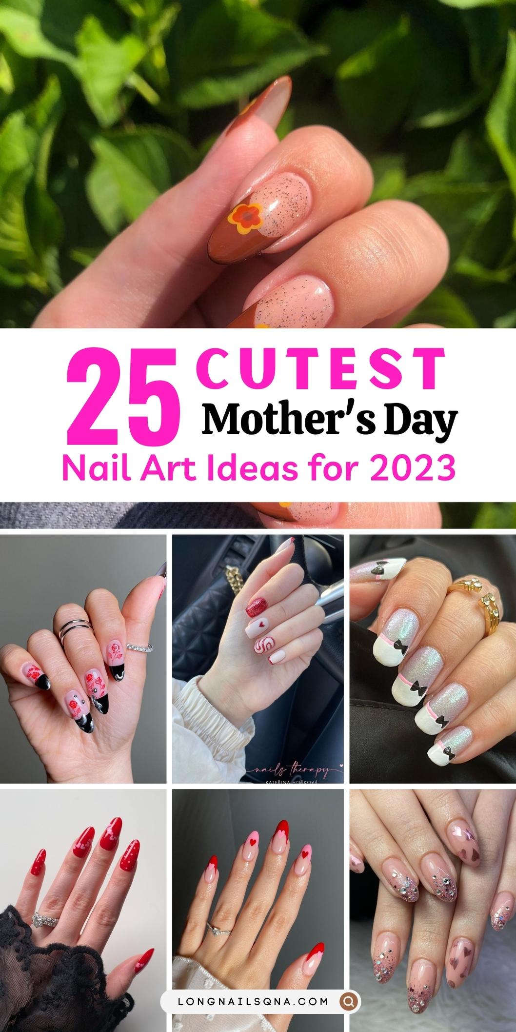 Mother's Day Nail Art