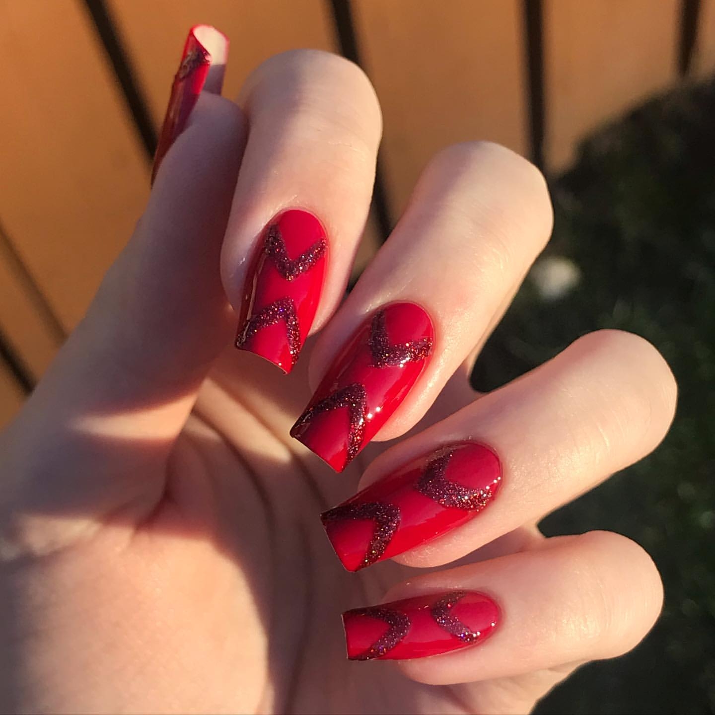 Red Nail Art