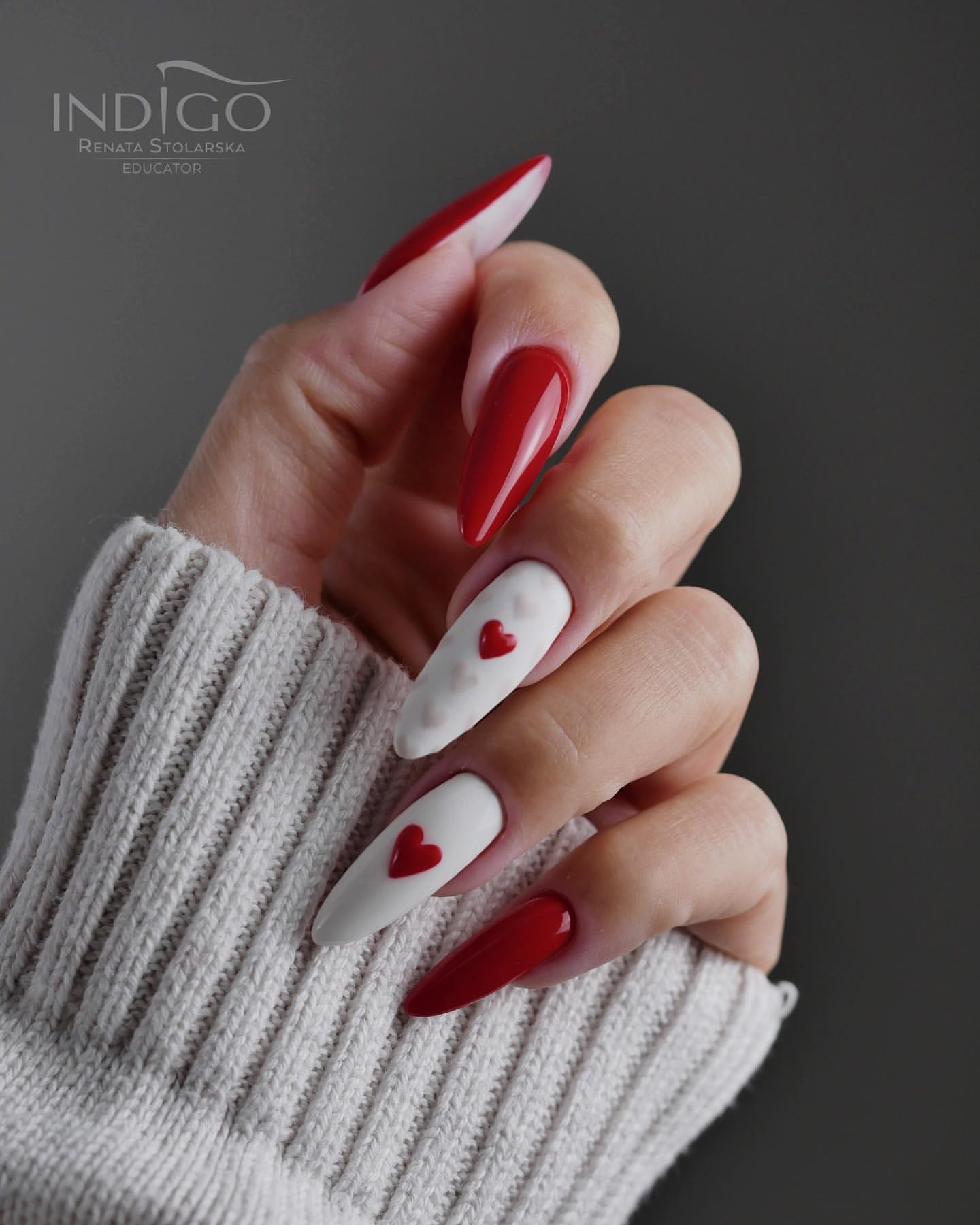 Red Nail Art