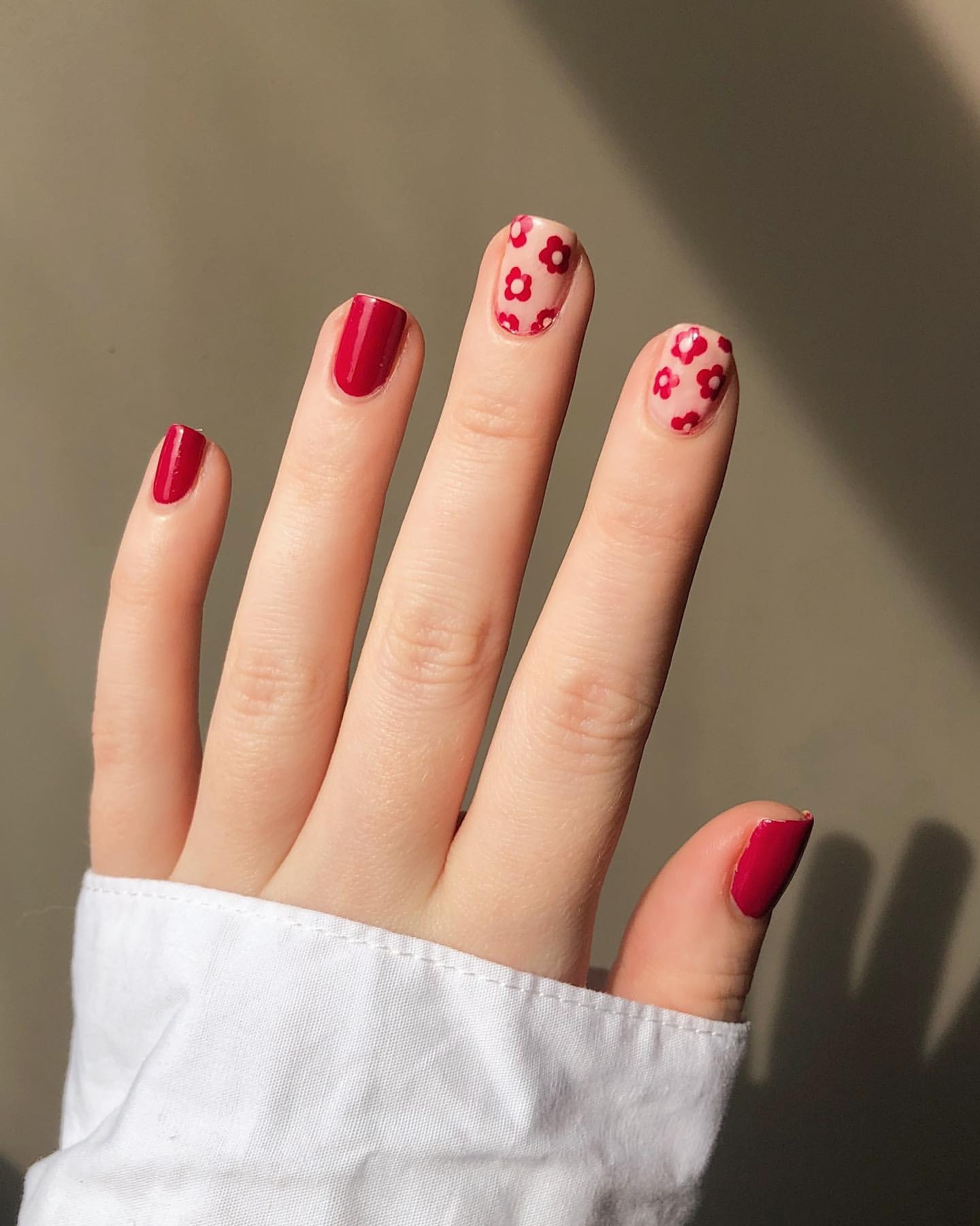 Red Nail Art