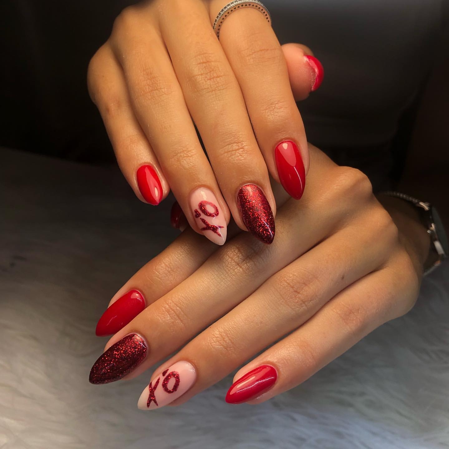 Red Nail Art