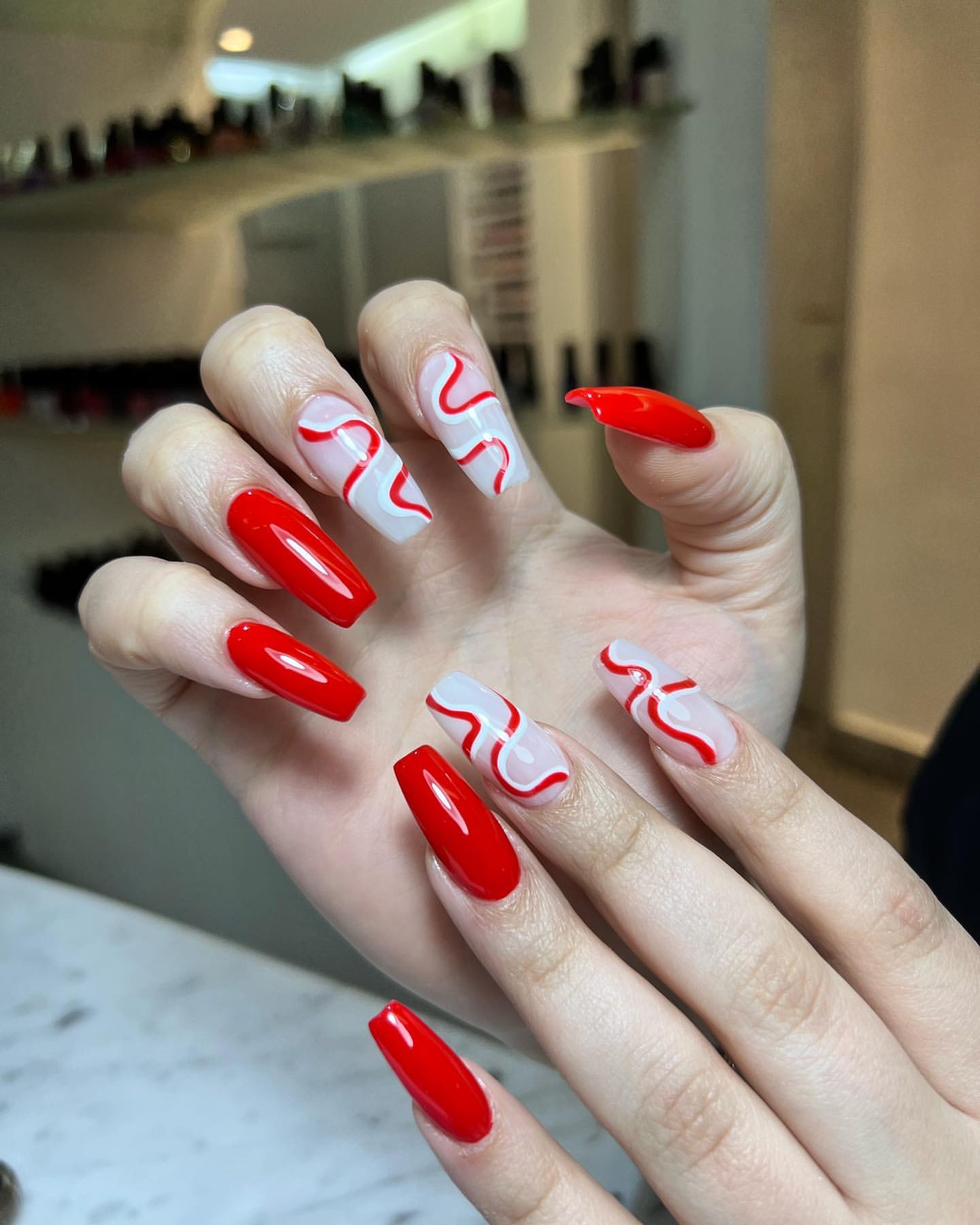 Red Nail Art