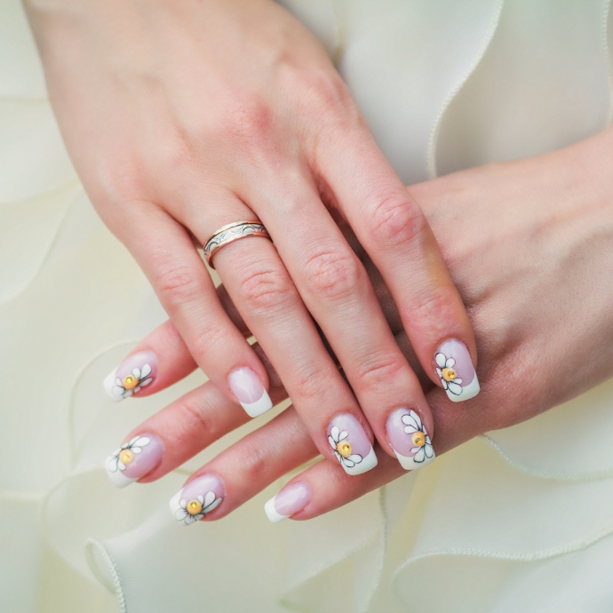 51 Beautiful Wedding Nail Art Designs for Brides in 2024