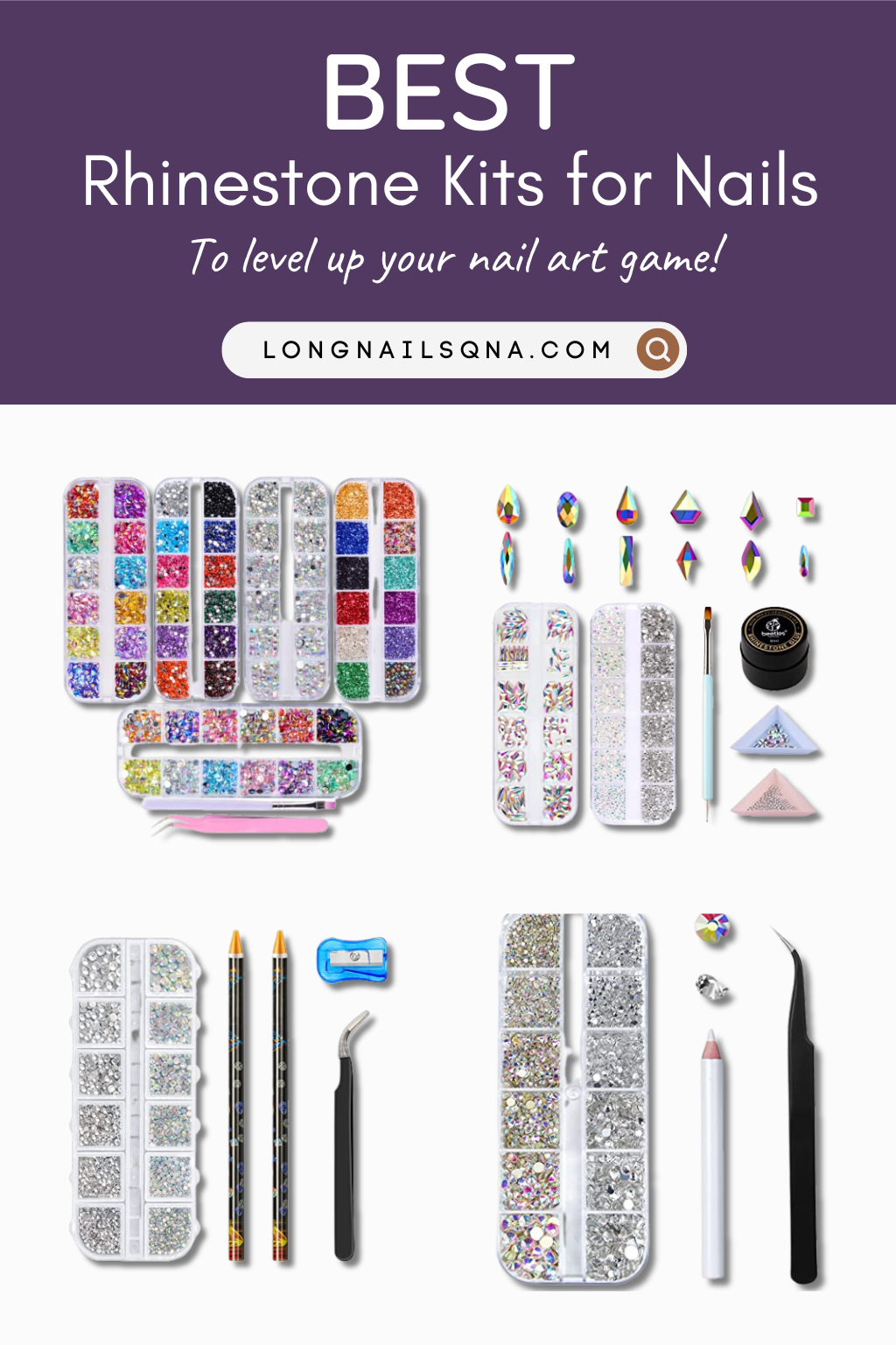 Best Rhinestone Kits for Nails