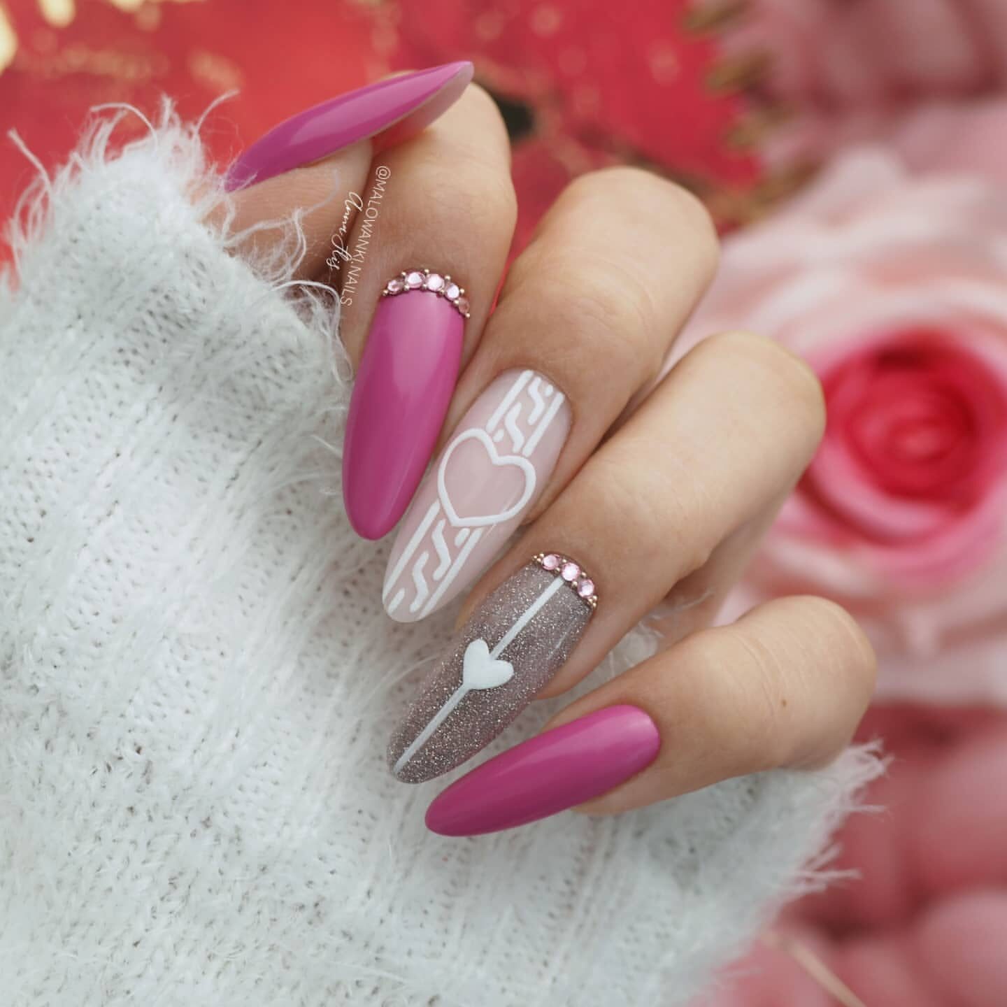 Sweater Nail Art