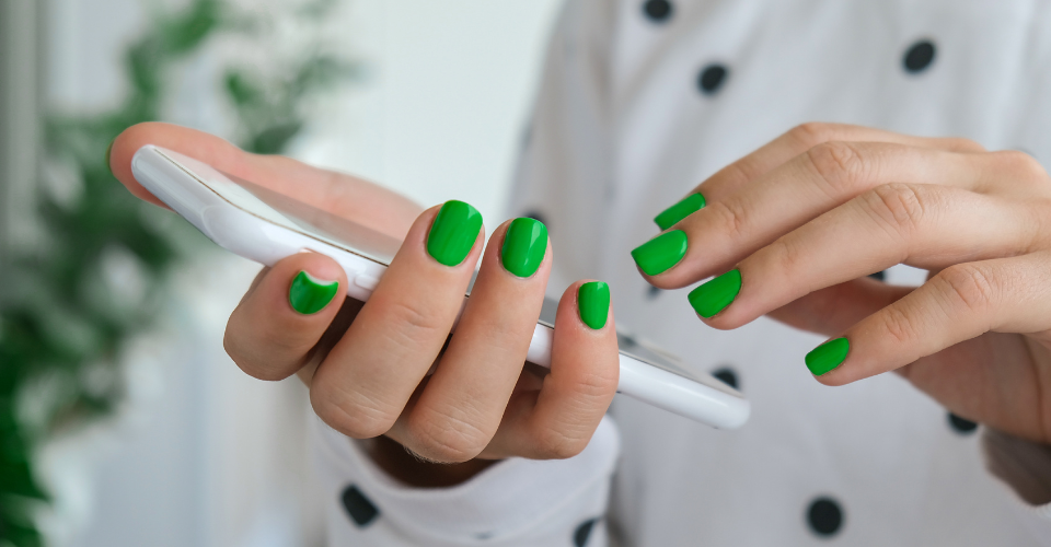 best green nail polishes