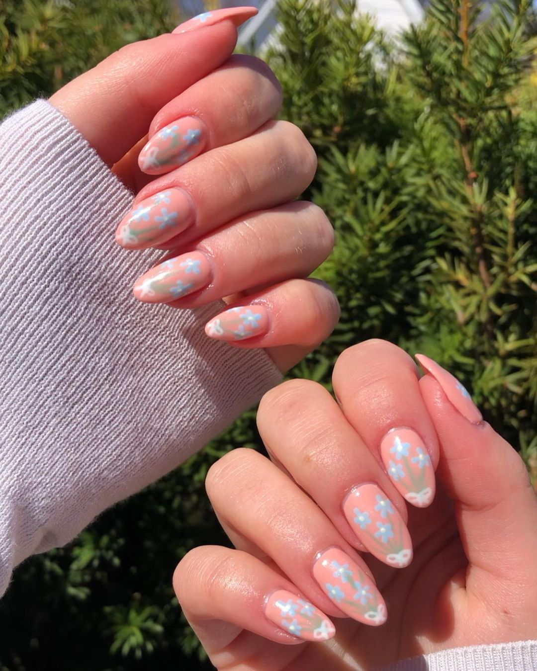 Nails by Sue - West Bromwich - Summer time means lots of flower designs.  Pink BIAB nails with freehand flower nail art. #summernails #pinknails  #classicnails #westbromwichnails #birminghamnails #freehandflowernails  #flowernails #flowernailsart ...