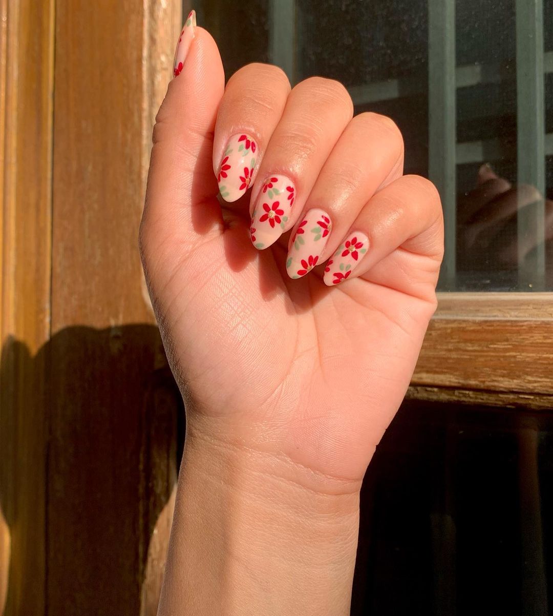 Flower Nail Art