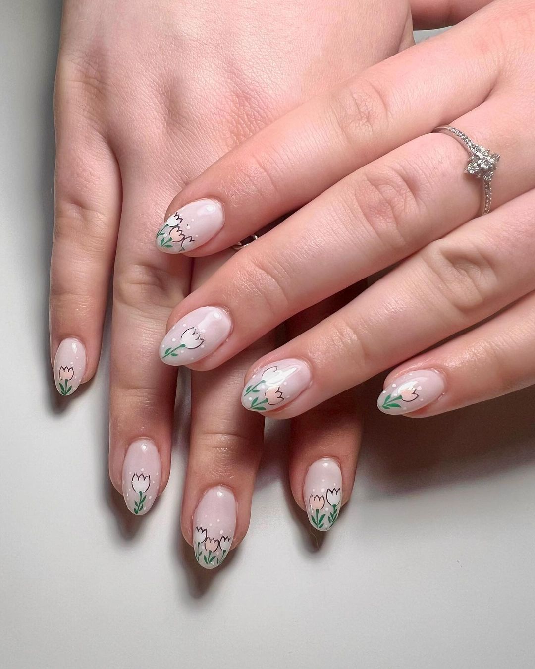 Flower Nail Art